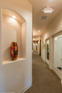 salon with waiting space